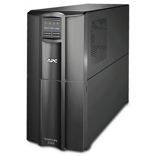 APC Smart-UPS 2200VA Sistema de alimentación ininterrumpida (UPS) Línea interactiva 2,2 kVA 1980 W 9 salidas CA [SMT2200IC]