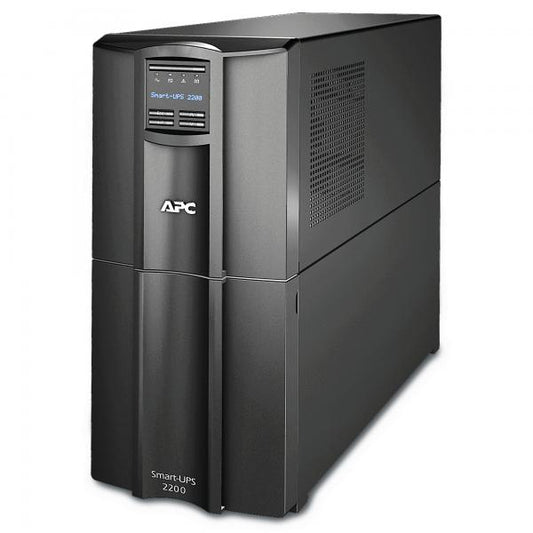 APC Smart-UPS 2200VA Uninterruptible Power Supply (UPS) Line Interactive 2.2 kVA 1980 W 9 AC Outlet(s) [SMT2200IC]