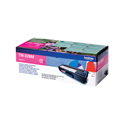 Brother TN-328M cartuccia toner 1 pz Originale Magenta [TN328M]