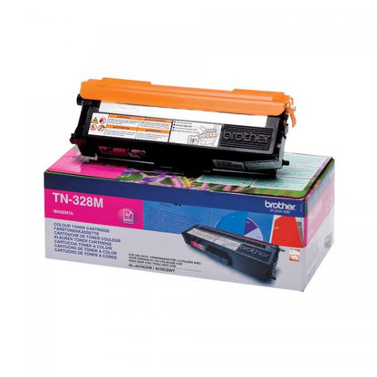 Brother TN-328M cartuccia toner 1 pz Originale Magenta [TN328M]