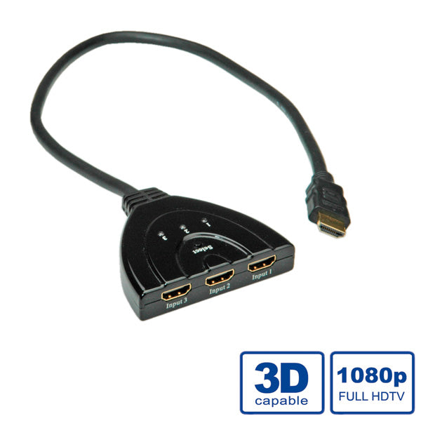 VALUE HDMI Switch, 3x [19.99.3565]