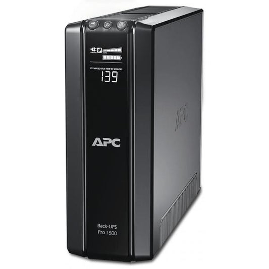 APC Back-UPS Pro Uninterruptible Power Supply (UPS) Line Interactive 1.5 kVA 865 W 10 AC Outlet(s) [BR1500GI] 