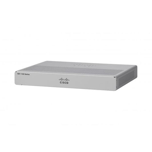 Enrutador inalámbrico Cisco C1101-4P Gigabit Ethernet Gris [C1101-4P] 