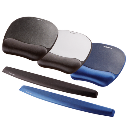 Fellowes MEMORY FOAM MOUSEPAD WRIST SUPPORT SAPPHIRE [9172801]