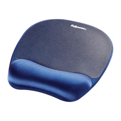 Fellowes MEMORY FOAM MOUSEPAD WRIST SUPPORT SAPPHIRE [9172801]