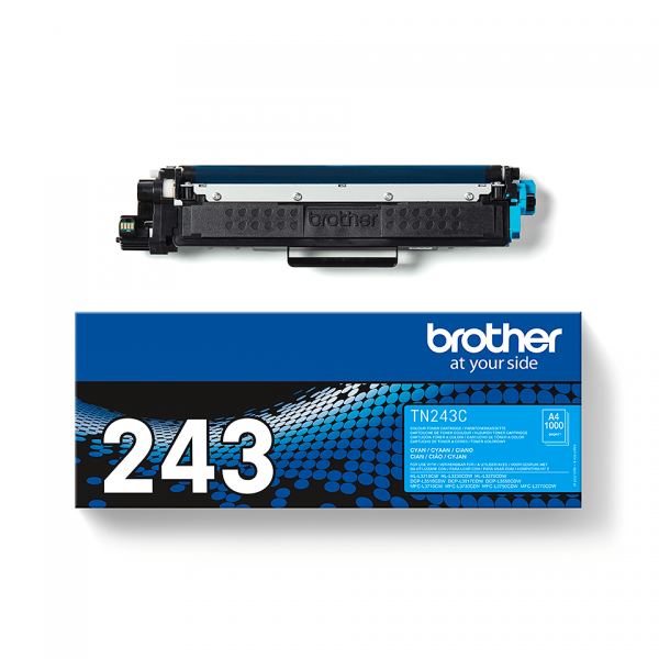 TONER BROTHER CIAN 1.000 PAGINAS PARA HLL3210CW / HLL3230CDW / HLL3270CDW / DCPL3550CDW / MFCL3730CDN / MFCL3750CDW / MFCL3770CDW [TN-243C]