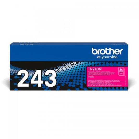 BROTHER TONER MAGENTA 1.000 PAG PER HLL3210CW / HLL3230CDW / HLL3270CDW / DCPL3550CDW / MFCL3730CDN / MFCL3750CDW / MFCL3770CDW [TN-243M]