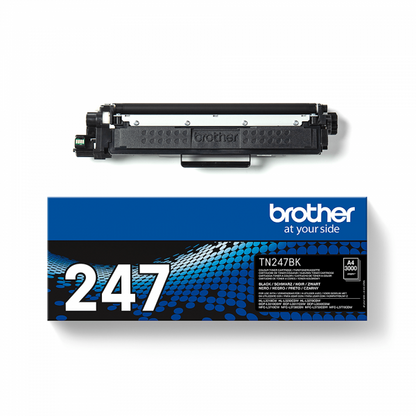 BROTHER TONER NERO 3.000 PAG PER HLL3210CW / HLL3230CDW / HLL3270CDW / DCPL3550CDW / MFCL3730CDN / MFCL3750CDW / MFCL3770CDW [TN-247BK]