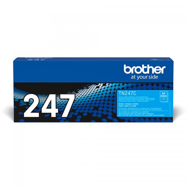 Brother TN-247C cartuccia toner 1 pz Originale Ciano [TN247C]