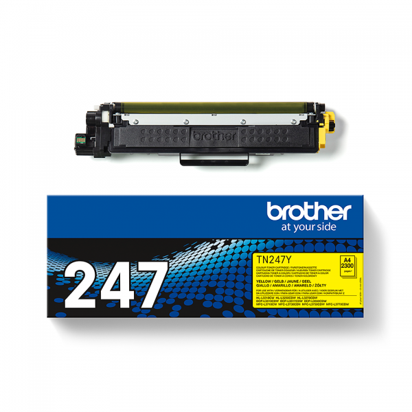 TONER BROTHER AMARILLO 2300 PAGINAS PARA HLL3210CW / HLL3230CDW / HLL3270CDW / DCPL3550CDW / MFCL3730CDN / MFCL3750CDW / MFCL3770CDW [TN-247Y]