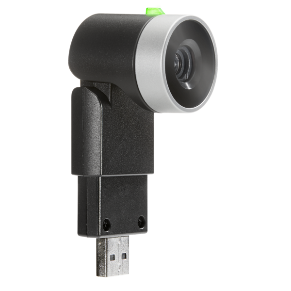 Poly VC EagleEye Mini USB webcam, camera for use with Trio 8800/8500/8300 models, and for PC/Mac-based UC softphone applications. Includes mounting-kit & 1.8m/6ft USB extender cable. PROMO F [7200-84990-001]