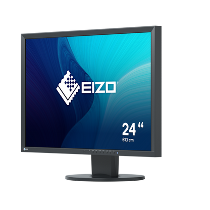 EIZO FlexScan EV2430-BK pantalla LED 61,2 cm (24.1") 1920 x 1200 Pixeles WUXGA Negro [EV2430-BK]