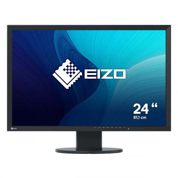 MONITOR EIZO 24.1 LED IPS 16:9 1920X1200 300 CDM, DVI/DP, PIVOT, MULTIMEDIA, FLEXSCAN EV2430 [EV2430-BK]