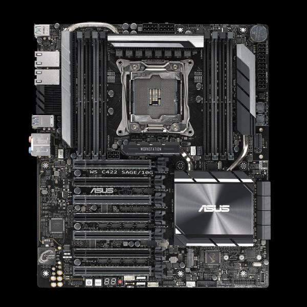 ASUS WS C422 SAGE/10G Intel C422 LGA 2066 (Socket R4) CEB [90SW00J0-M0EAY0]