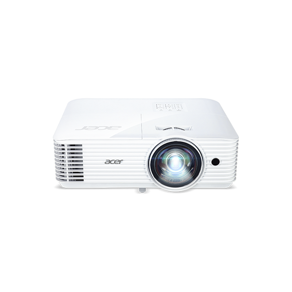Acer S1386WH - WXGA DLP Projector - 1280x800 - 3600 ANSI Lumens - White [MR.JQU11.001]