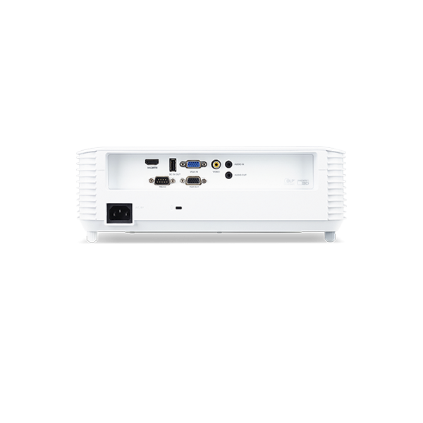 Acer S1386WH - WXGA DLP Projector - 1280x800 - 3600 ANSI Lumens - White [MR.JQU11.001]