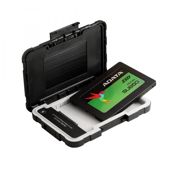 ADATA AED600-U31-CBK CASE ESTERNO 2.5'' NERO per HDD/SSD (SHOCK/WATERPROOF/ [AED600-U31-CBK]