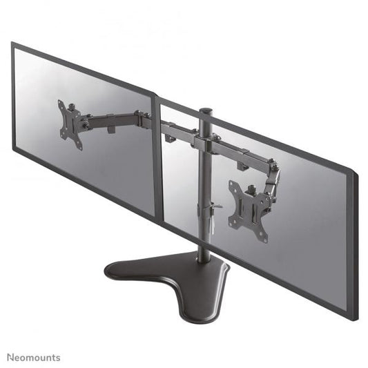 Neomounts 10-32 inch - Flat screen desk mount for 2 screens ( stand ) [FPMA-D550DDBLACK]