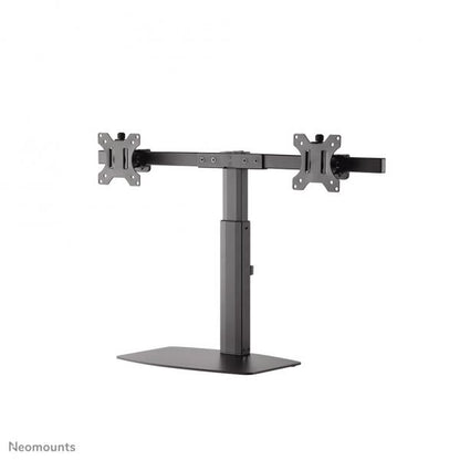 Neomounts 10-27 inch - Flat Screen Desk Mount (1 pivot & tiltable) - 2 Monitor - Black [FPMA-D865DBLACK]