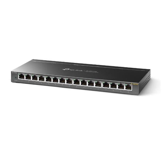 TP-Link TL-SG116E Non gestito L2 Gigabit Ethernet (10/100/1000) Nero [TL-SG116E]
