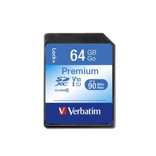 VERBATIM SD CARD XC / UHS1 (SDXC) 64GB CLASS 10 [44024]