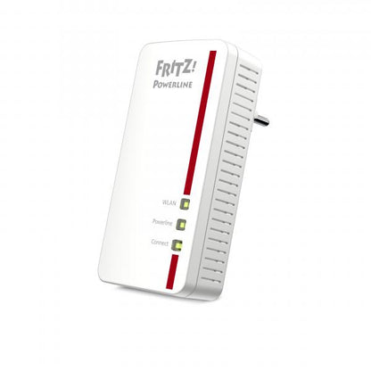 AVM FRITZ! POWERLINE 1260E, 2 PORTE LAN 10/100 WIRELESS N, ADATTATORE SINGOLO [20002824]