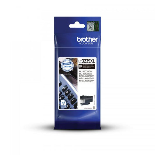 Brother LC-3239XLBK cartuccia d'inchiostro 1 pz Originale Resa elevata (XL) Nero [LC3239XLBK]