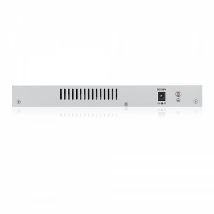 ZYXEL SWITCH UNMANAGED PLUS 8 PORTE GIGABIT (4 PoE), EASY MANAGEMENT PER VLAN, QoS, DESIGN SENZA VENTOLE, DESKTOP [GS1200-8HPV2-EU0101F]