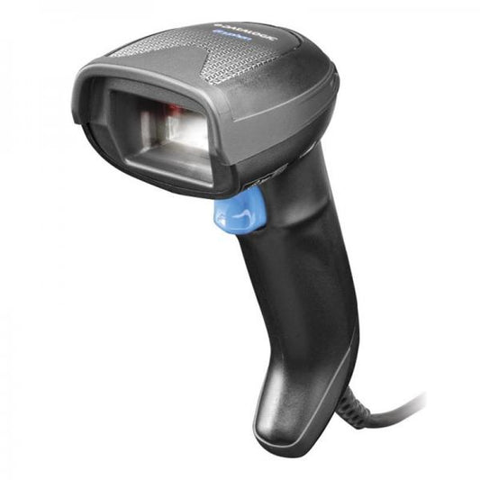Datalogic Gryphon GD4590 - 2D Mpixel Imager - USB/RS-232/Wedge Multi-Interface - Black (Includes Scanner and All in One Permanent Base) [GD4590-BK-B]
