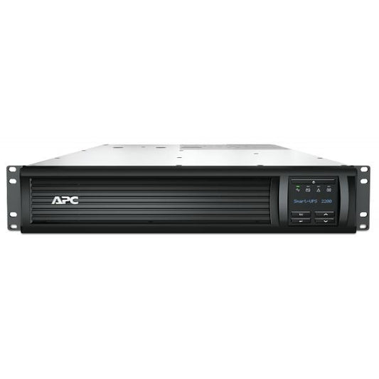 APC Smart-UPS 2200VA LCD RM 2U 230V con sistema de alimentación ininterrumpida (UPS) SmartConnect Línea interactiva 2,2 kVA 1980 W 9 toma(s) AC [SMT2200RMI2UC]