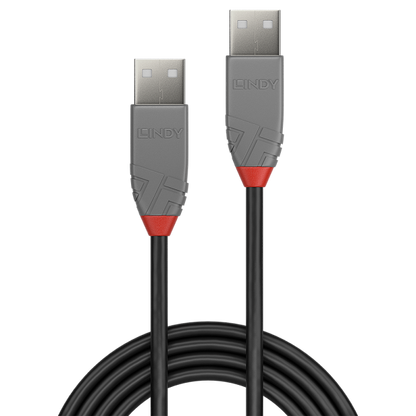 Lindy 36690 cavo USB 0,2 m USB 2.0 USB A Nero [LINDY36690]