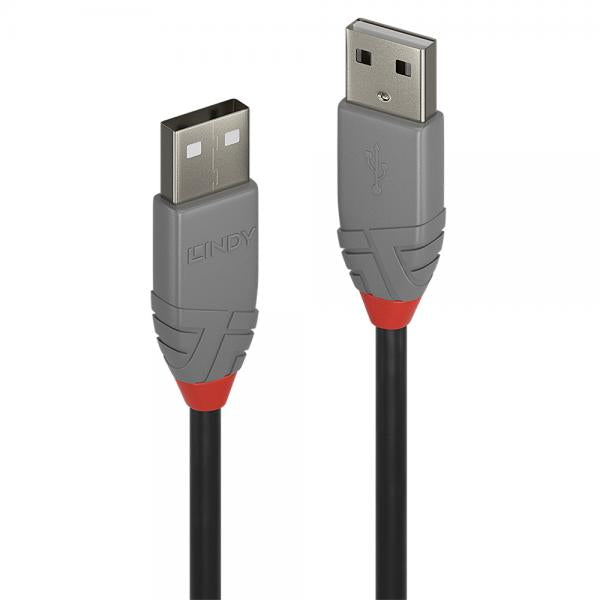 Lindy 36690 cavo USB 0,2 m USB 2.0 USB A Nero [LINDY36690]