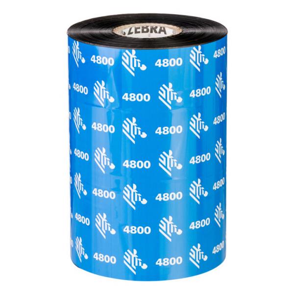 Zebra 4800 Resin nastro per stampante [04800BK11045]