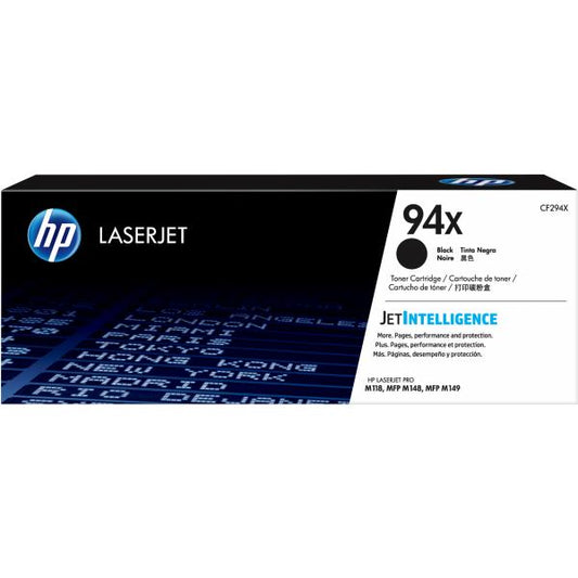 HP Cartuccia toner nero originale LaserJet 94X ad alta capacità [CF294X]