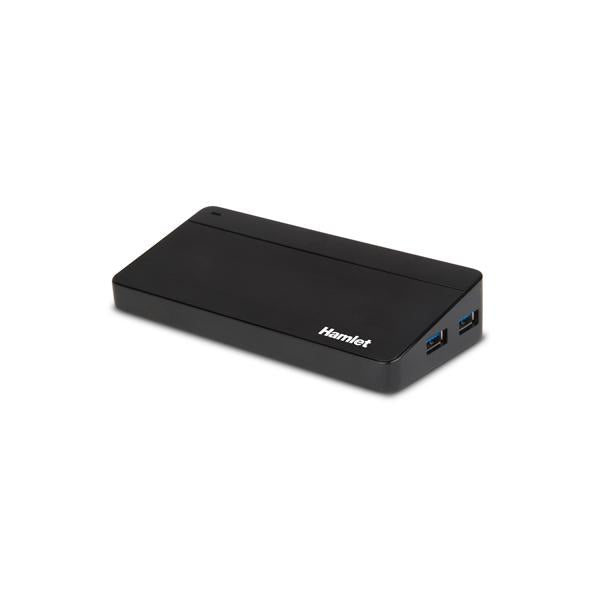 Hamlet XHUB70036 hub de interfaz USB 3.2 Gen 1 (3.1 Gen 1) Tipo-B 5000 Mbit/s Negro [XHUB70036]