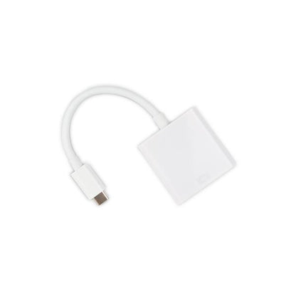 Hamlet HVATC2VGA Cable y Adaptador de Vídeo 0,13m USB Tipo-C VGA (D-Sub) Blanco [HVATC2VGA]