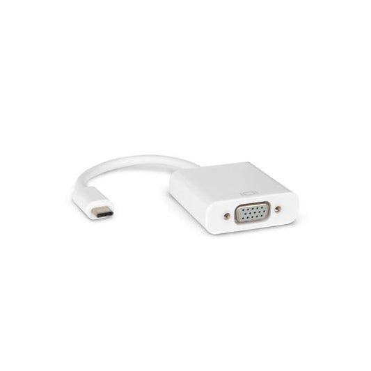 Hamlet HVATC2VGA Video Cable and Adapter 0.13m USB Type-C VGA (D-Sub) White [HVATC2VGA]