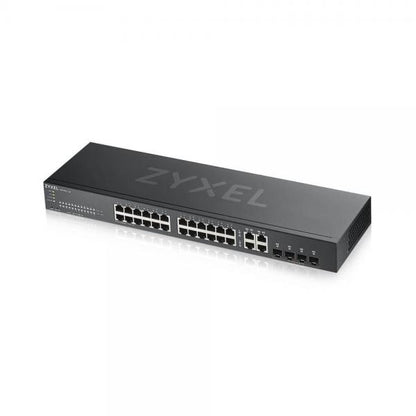 ZYXEL SWITCH MANAGED NEBULAFLEX 24 GIGABIT PORTS + 4 DUAL GIGABIT PORTS, IPV6, VLAN, QOS, IGMP, DESI [GS1920-24V2-EU0101F] 