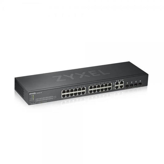 Zyxel GS1920-24V2 Gestito Gigabit Ethernet (10/100/1000) Nero [GS1920-24V2-EU0101F]
