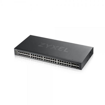 Zyxel GS1920-48V2 Gigabit Ethernet Administrado (10/100/1000) Negro [GS1920-48V2-EU0101F] 