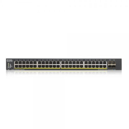 Zyxel XGS1930-52HP Gigabit Ethernet L3 administrado (10/100/1000) Compatible con alimentación a través de Ethernet (PoE) Negro [XGS1930-52HP-EU0101F] 