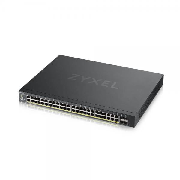 Zyxel XGS1930-52HP Gigabit Ethernet L3 administrado (10/100/1000) Compatible con alimentación a través de Ethernet (PoE) Negro [XGS1930-52HP-EU0101F] 