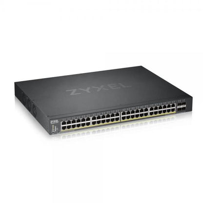 Zyxel XGS1930-52HP Gigabit Ethernet L3 administrado (10/100/1000) Compatible con alimentación a través de Ethernet (PoE) Negro [XGS1930-52HP-EU0101F] 