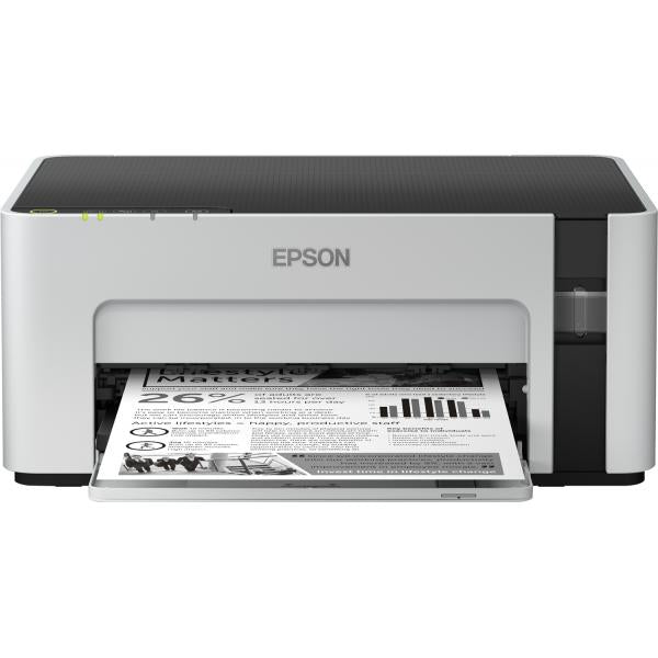 EPSON PRINTER INK A4 B/W, ECOTANK ET-M1120, 15PPM 1400X720DPI, USB/WIFI [C11CG96402]