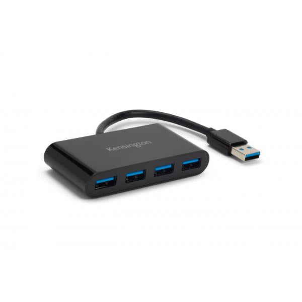 Kensington Hub a 4 porte USB 3.0 UH4000 - Nero [K39121EU]