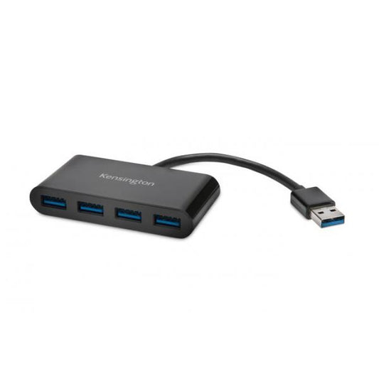 Kensington UH4000 4-Port USB 3.0 Hub - Black [K39121EU]