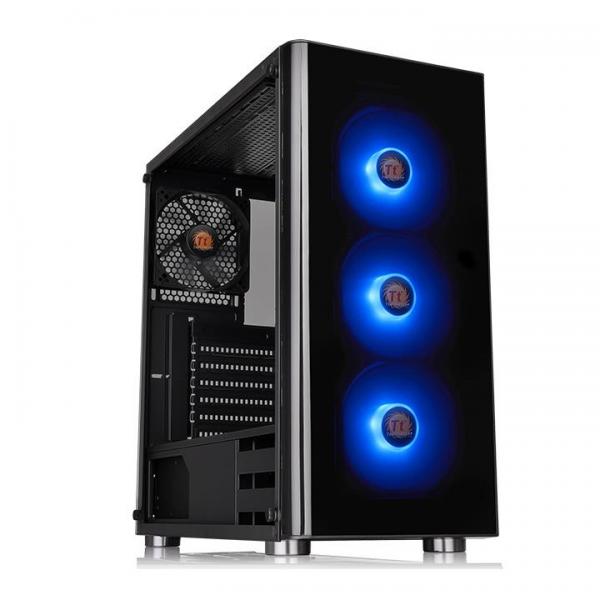 Torre Midi Thermaltake V200 TG RGB Negro [CA-1K8-00M1WN-01] 