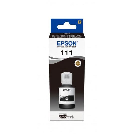 Epson 111 EcoTank Pigment black ink bottle [C13T03M140]