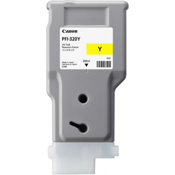 Canon PFI-320Y cartucho de tinta 1ud Original Amarillo [2893C001] 