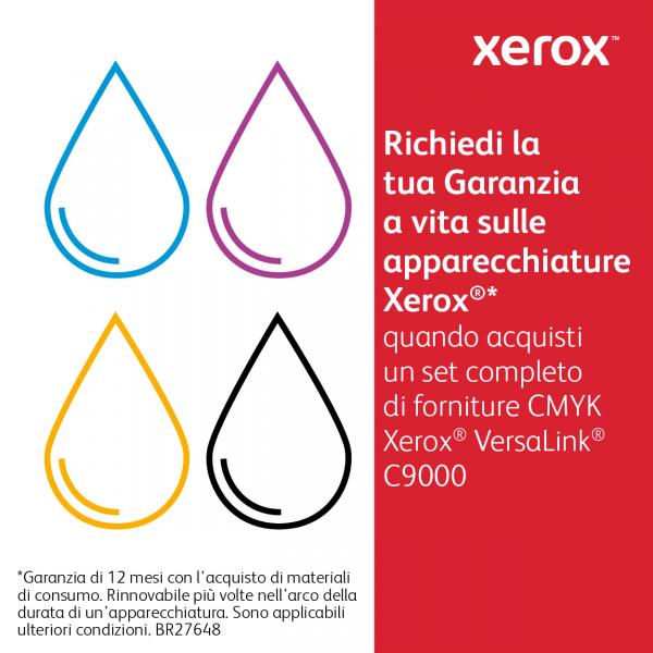 Xerox Cartuccia toner Giallo a High capacity da 26500 Pagine per Stampante a colori  VersaLink C9000 (106R04080) [106R04080]